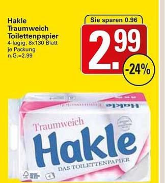 Hakle Traumweich Toilettenpapier