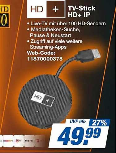 HD+ TV-Stick HD+ IP