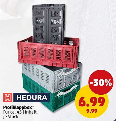 HEDURA Profilklappbox - Praktisch und platzsparend