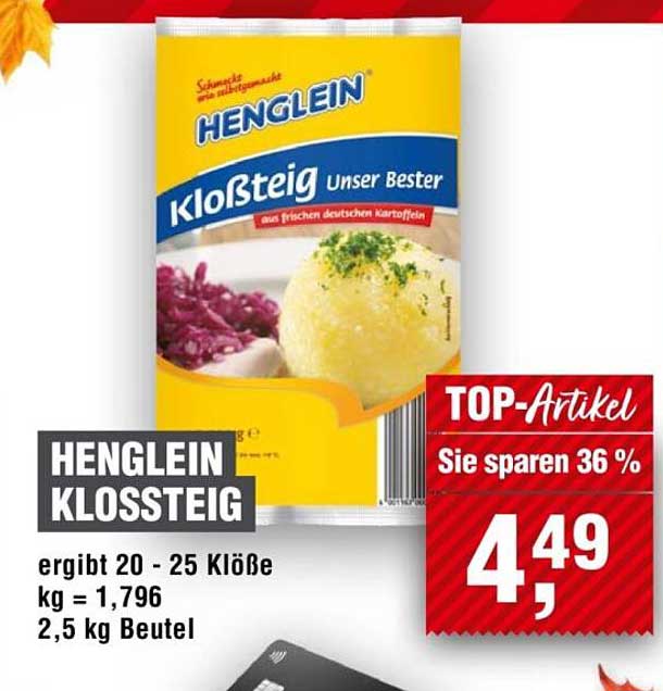 HENGLEIN KLOßTEIG - Unser Bester