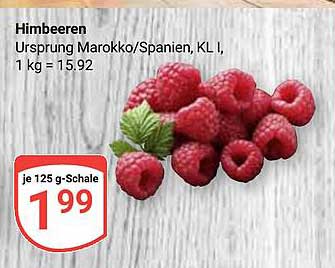 Himbeeren 125 g - Jetzt zugreifen!