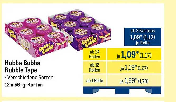 Hubba Bubba Bubble Tape