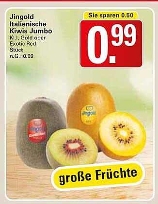 Jingold Italienische Kiwis Jumbo