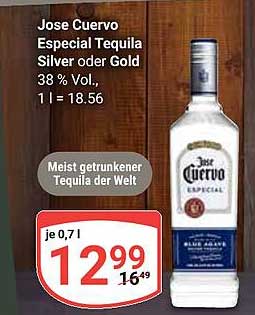 Jose Cuervo Especial Tequila Silver oder Gold
