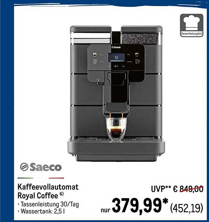 Kaffeevervollautomat Royal Coffee