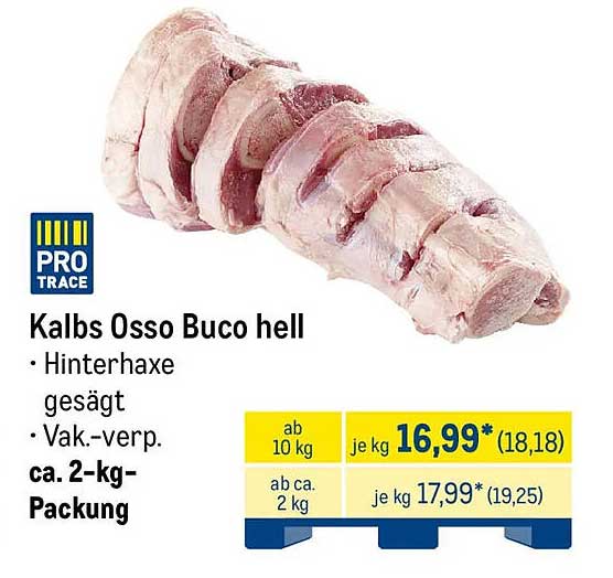 Kalbs Osso Buco hell