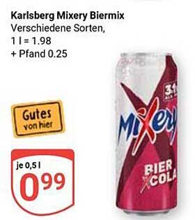 Karlsberg Mixery Biermix - Erfrischender Genuss für jeden Anlass