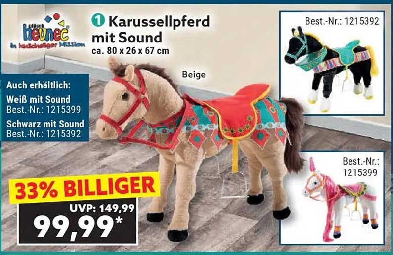 Karussellpferd mit Sound
