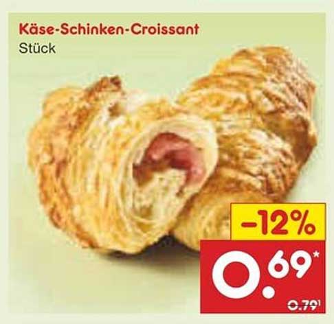 Käse-Schinken-Croissant