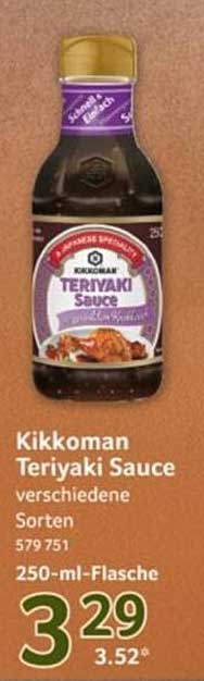Kikkoman Teriyaki Sauce - verschiedene Sorten 250-ml-Flasche