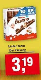 kinder bueno 10er Packung