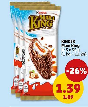KINDER Maxi King – Leckere Eiskreationen zum Genießen