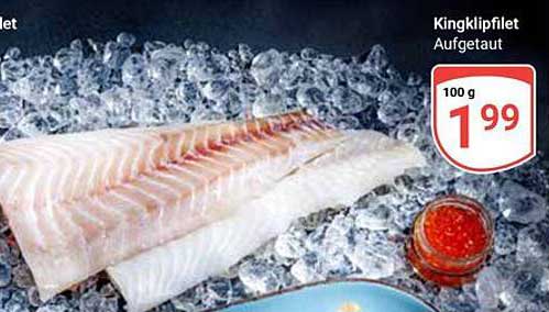 Kingklipfilet Aufgetaut