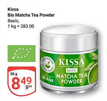 Kissa Bio Matcha Tea Powder