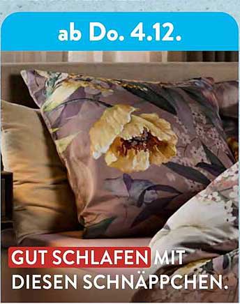 Kissen mit floralem Design für einen erholsamen Schlaf