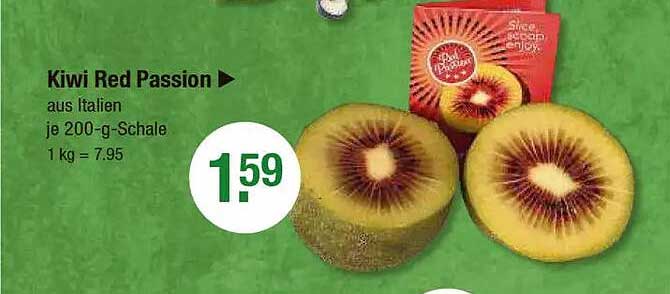 Kiwi Red Passion aus Italien