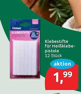 Klebestifte für Heißklebe-Pistole, 12 Stück