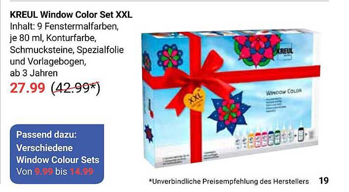 KREUL Window Color Set XXL