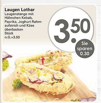 Laugen Lothar - Laugenstange mit Hähnchen Kebab
