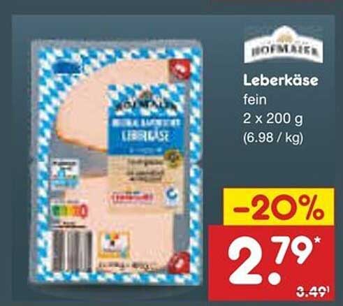 Leberkäse feine Spezialität im Doppelpack