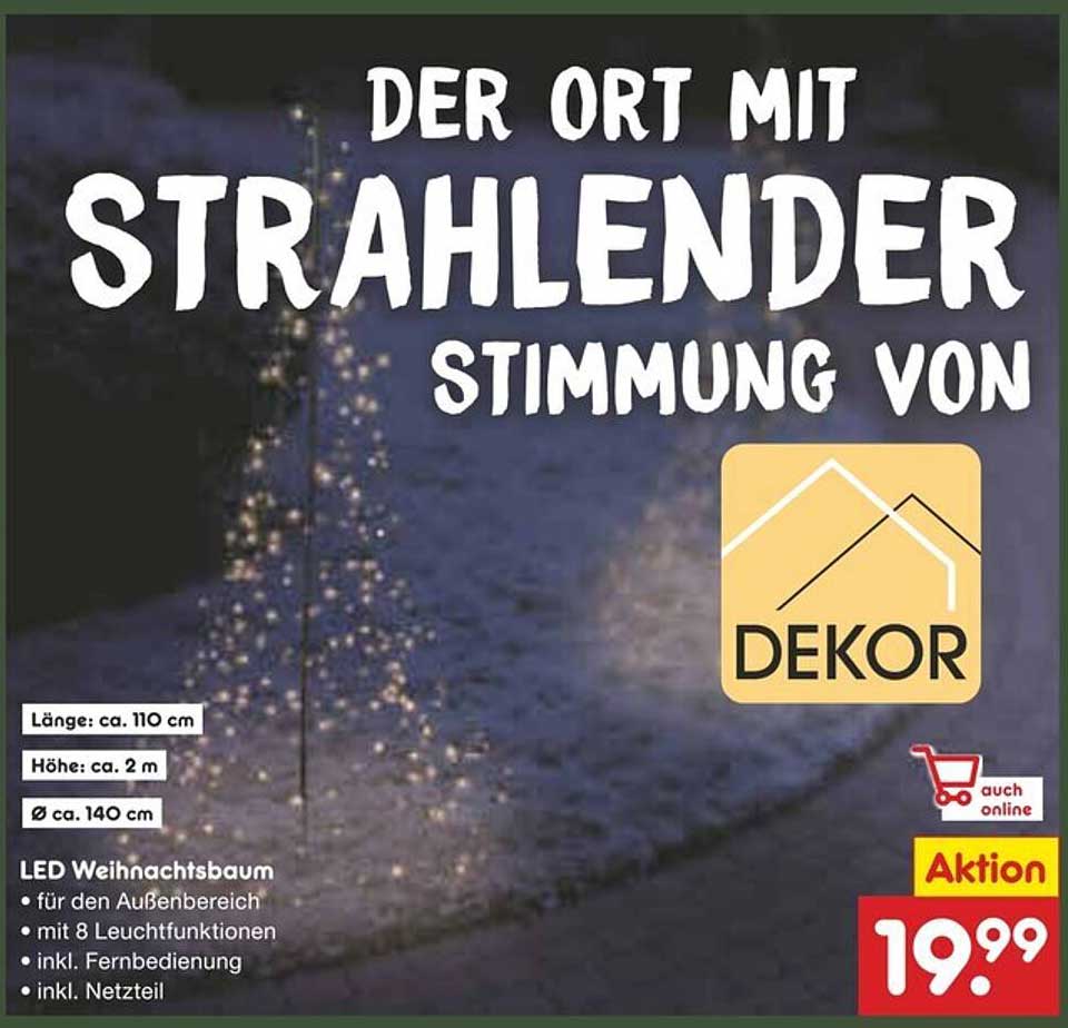 LED Weihnachtsbaum für den Außenbereich