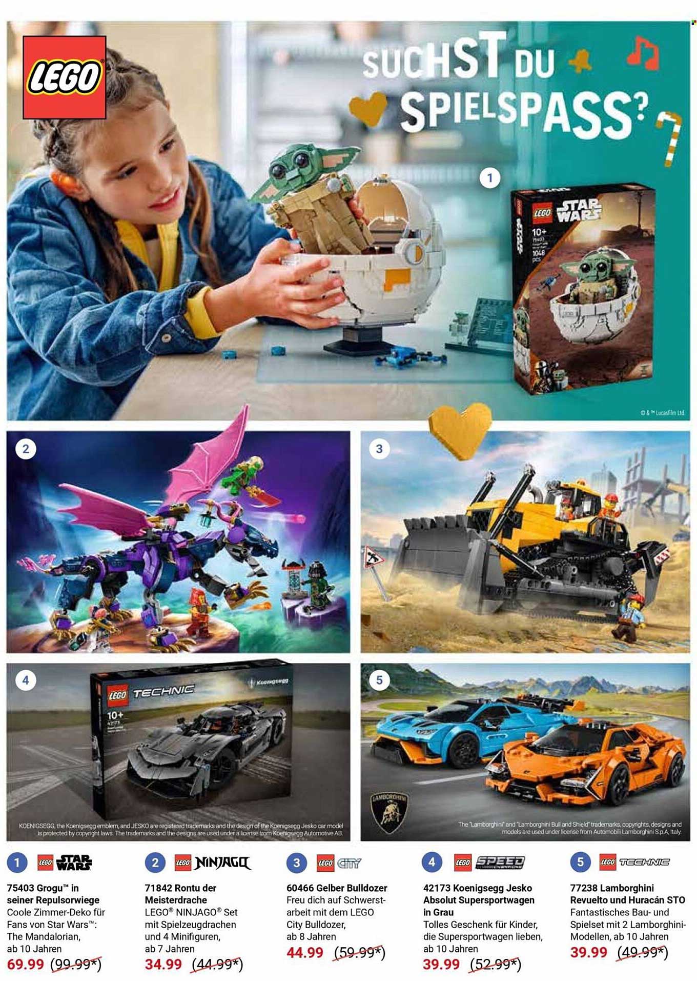 LEGO Star Wars Grogu™ in seiner Repulsorwave