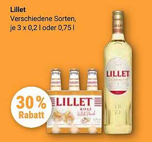 Lillet - Verschiedene Sorten, je 3 x 0,2 l oder 0,75 l