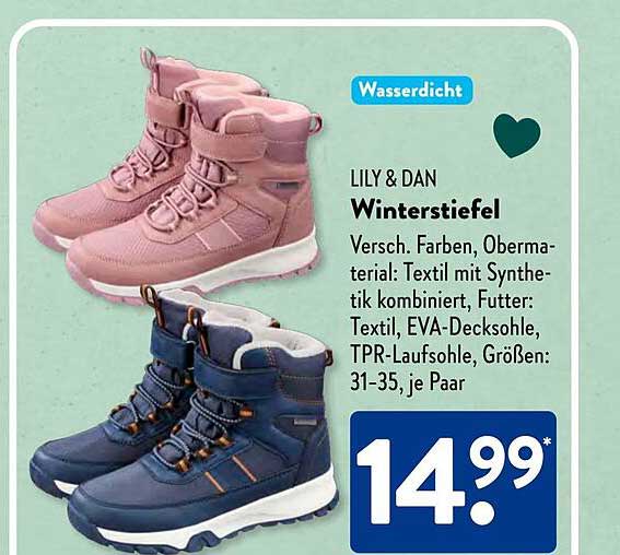 LILY & DAN Winterstiefel