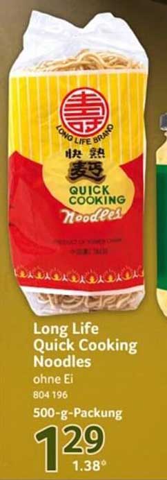 Long Life Quick Cooking Noodles 500 g