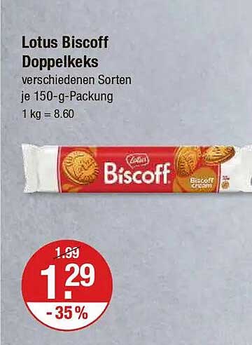 Lotus Biscoff Doppelkeks