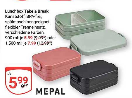 Lunchbox Take a Break von Mepal