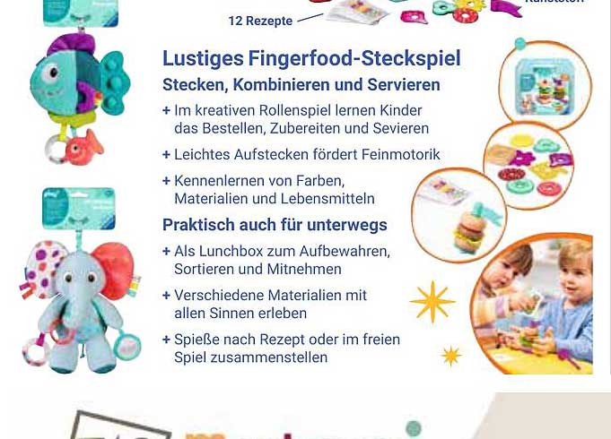 Lustiges Fingerfood-Steckspiel – Stecken, Kombinieren und Servieren