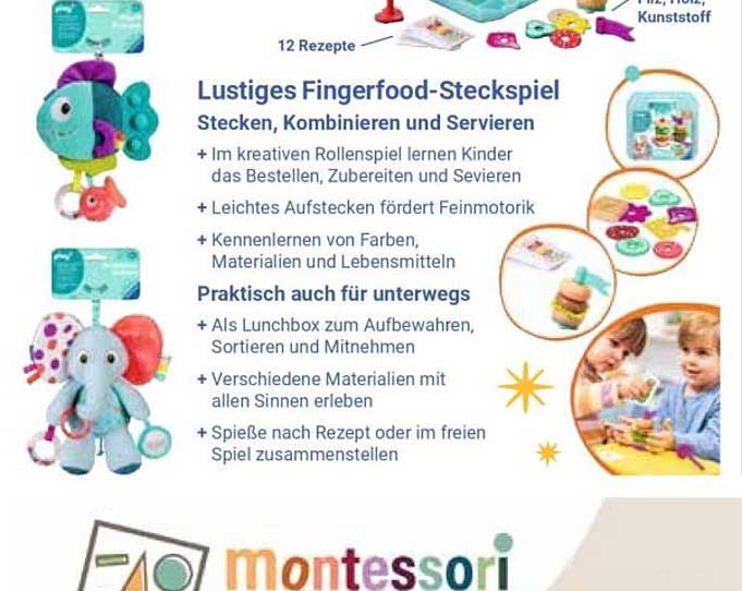 Lustiges Fingerfood-Steckspiel - Stecken, Kombinieren und Servieren