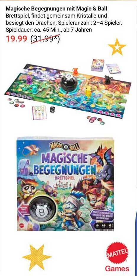 Magische Begegnungen mit Magic & Ball - Brettspiel