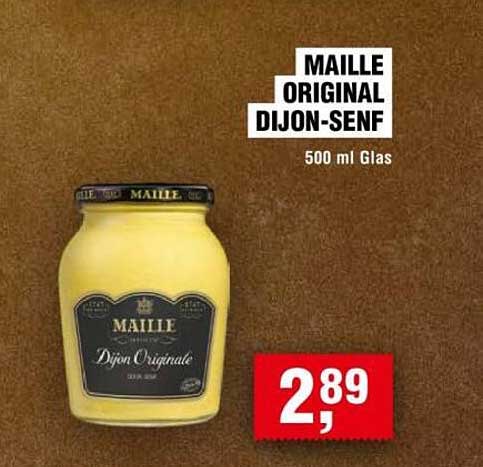 MAILLE ORIGINAL DIJON-SENF 500 ml Glas