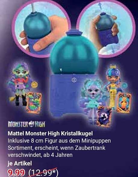 Mattel Monster High Kristallkugel