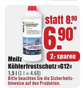 Meilz Kühlerfrostschutz »G12«