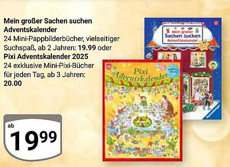 Mein großer Sachen suchen Adventskalender