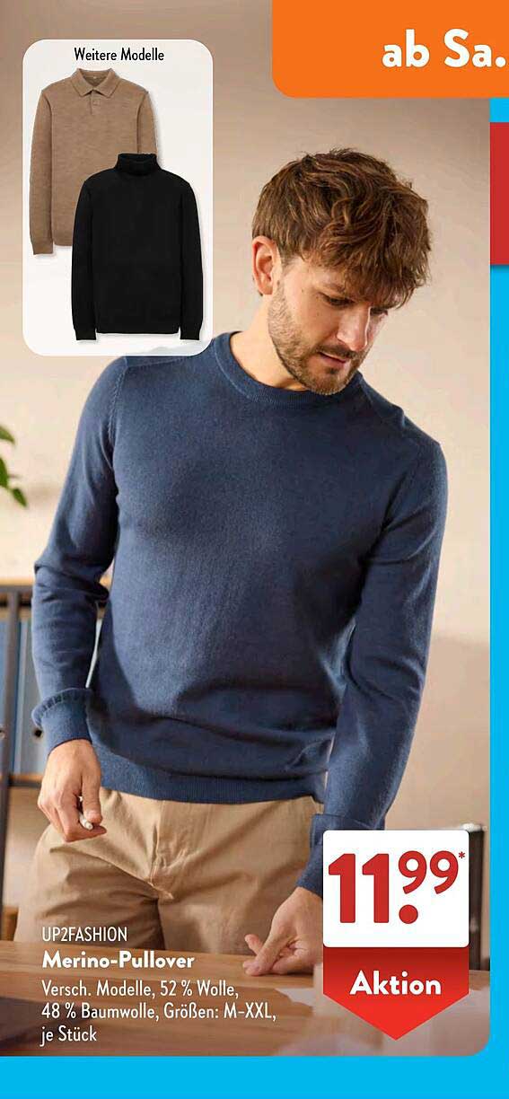 Merino-Pullover für Männer - Verschiedene Modelle