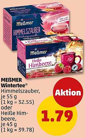 Meßmer Wintertee – Himmelszauber und Heiße Himbeere