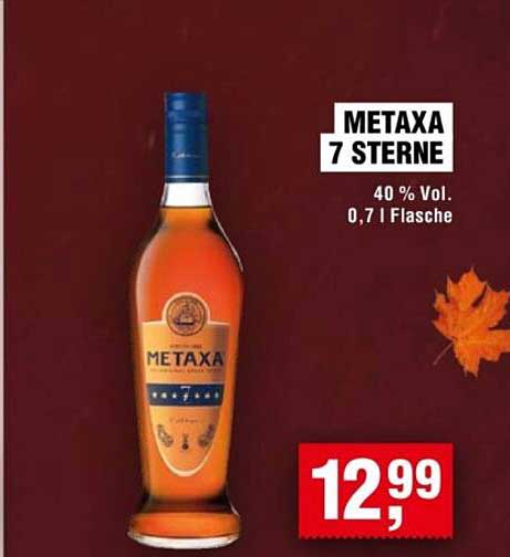 METAXA 7 Sterne - 0,7 l Flasche