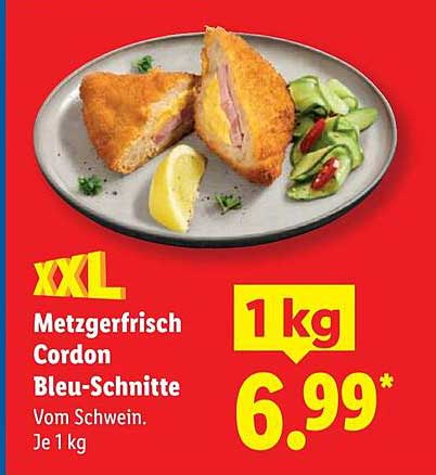 Metzgerfrisch Cordon Bleu-Schnitte 1 kg