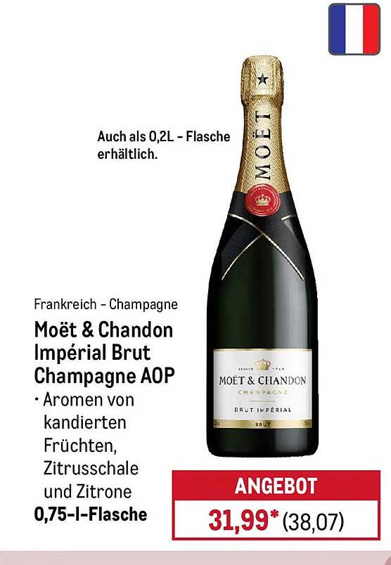 Moët & Chandon Impérial Brut Champagne AOP 0,75 l
