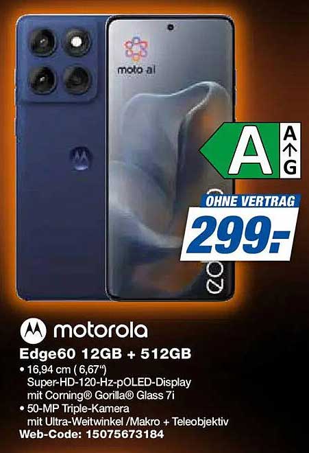 Motorola Edge 60 12GB + 512GB