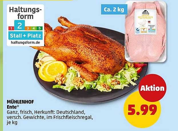 MÜHLENHOF Ente - Frisch und lecker!