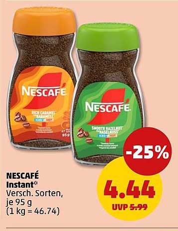 NESCAFÉ Instant - Verschiedene Sorten, je 95 g