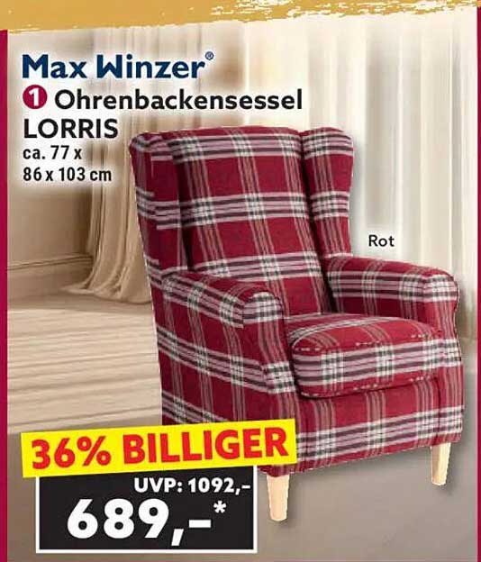 Ohrenbackensessel LORRIS