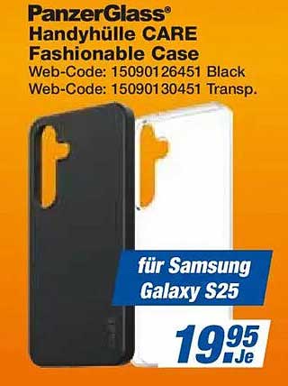 PanzerGlass® Handyhülle CARE für Samsung Galaxy S25