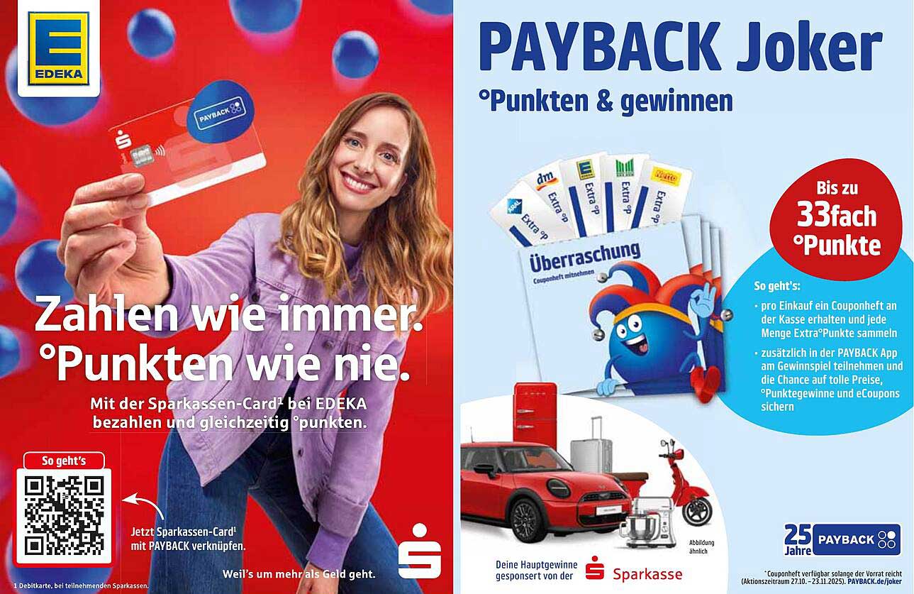 PAYBACK Joker - Punkten & Gewinnen