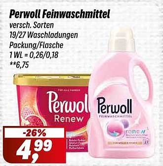Perwoll Feinwaschmittel - vielseitige Sorten für jedes Kleidungsstück